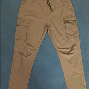 Michael Brandon Light Brown Cargo Pants